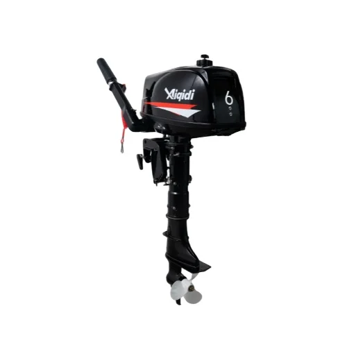 2024 New  Manual Start 2 Stroke 5HP 6HP 7HP Outboard Engine Air Cooled Marine Outboard Motor