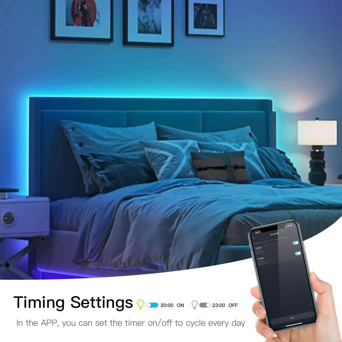 NEW Dream Color USB 5V 576LEDs/M Smart TUYA WiFi RGB COB Strip Light With Dimmable APP Control For Home Party Decor TV Backlight