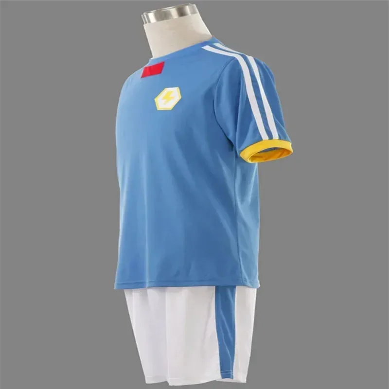 

Cosbao Inazuma Eleven Cosplay Gouenji Shuuya Football Uniform Shirt Jersey Shorts Halloween Anime Cosplay Costume+5We@5s$