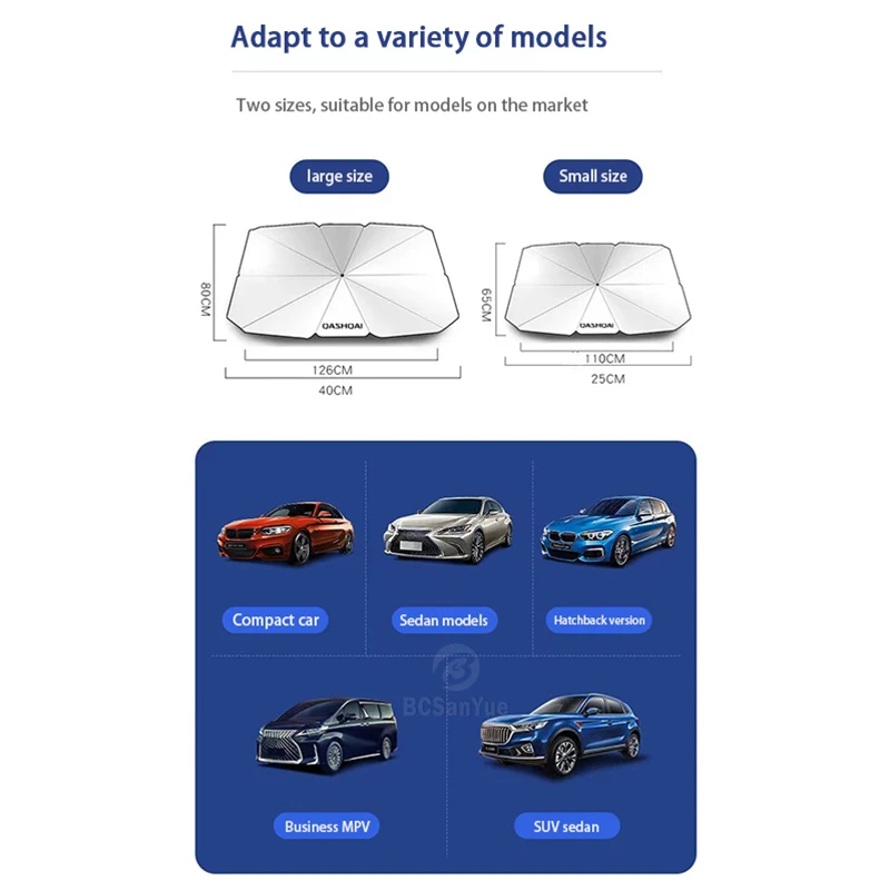 Auto Sonnenschirm Regenschirm Frontscheibe für Nissan Juke Sentra Tritte Tiida Murano X-Trail Teana Patrouille Qashqai Auto Windschutz scheibe