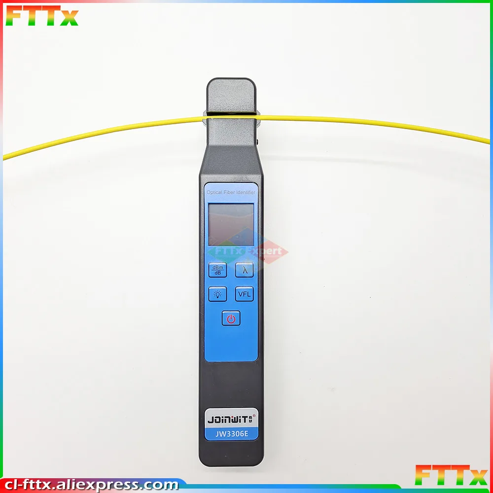 Joinwit JW3306E Optical Fiber Identifier Live Traffic Tester with Power Meter and Visual Fault Locator