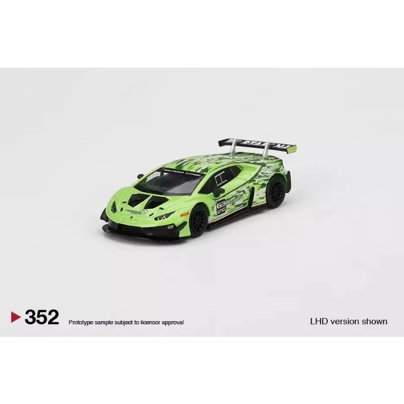 MINIGT 1/64 Lamborghini SVJ CarsโลหะผสมDiecastโลหะรุ่นเด็กXmasของขวัญของเล่นสําหรับชาย