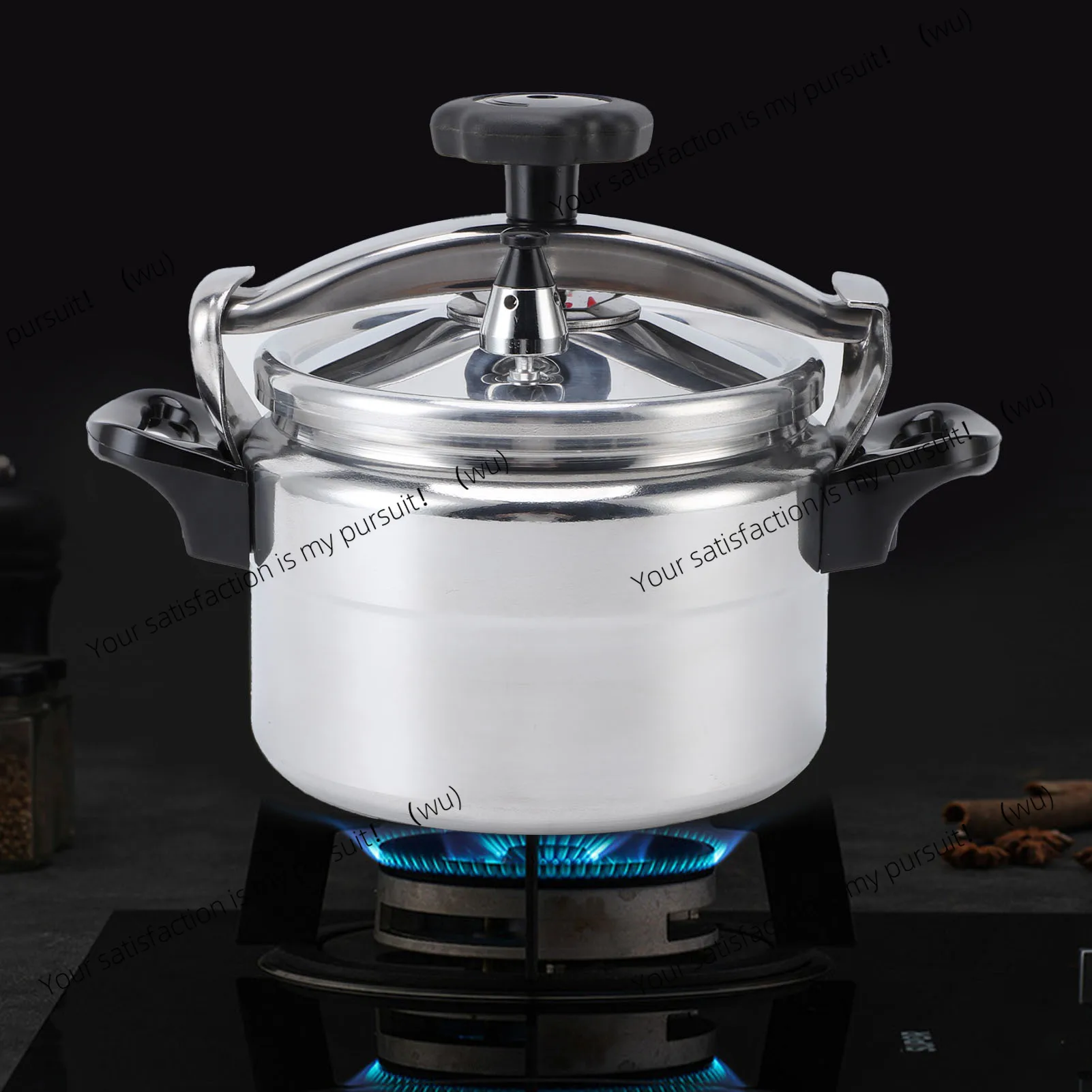 Pressure cooker, universal composite bottom, easy to open and close, aluminum for gas stoves, flat top stoves