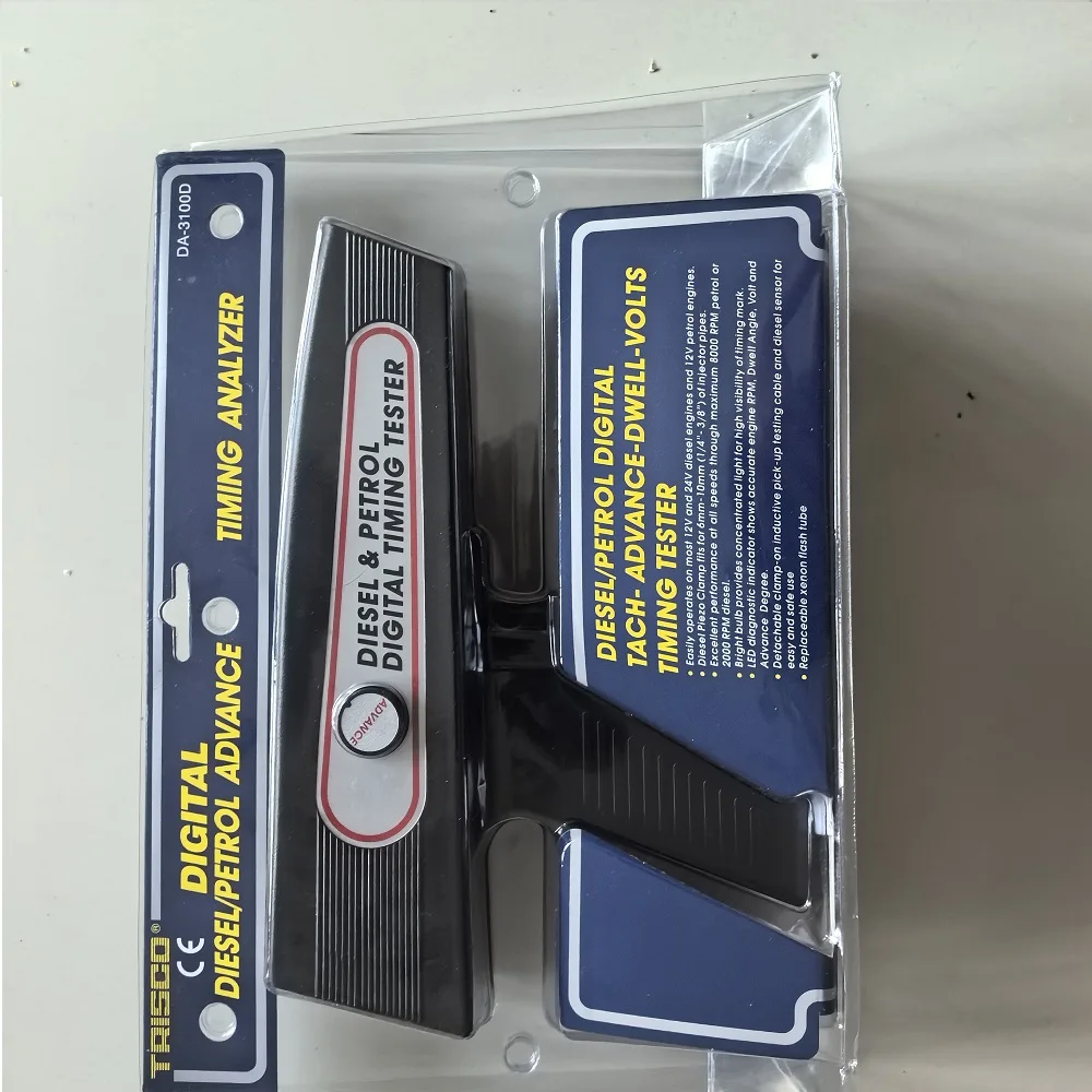 

Инструмент для ремонта автомобиля, цифровой пистолет зажигания, лампа синхронизации, индуктивная стробоскопическая лампа для обнаружения анализатора бензинового дизельного двигателя