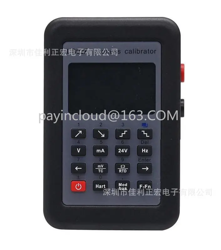 

Calibration of thermocouple/signal source of HART Modbus 4-20mA signal generator LB02A