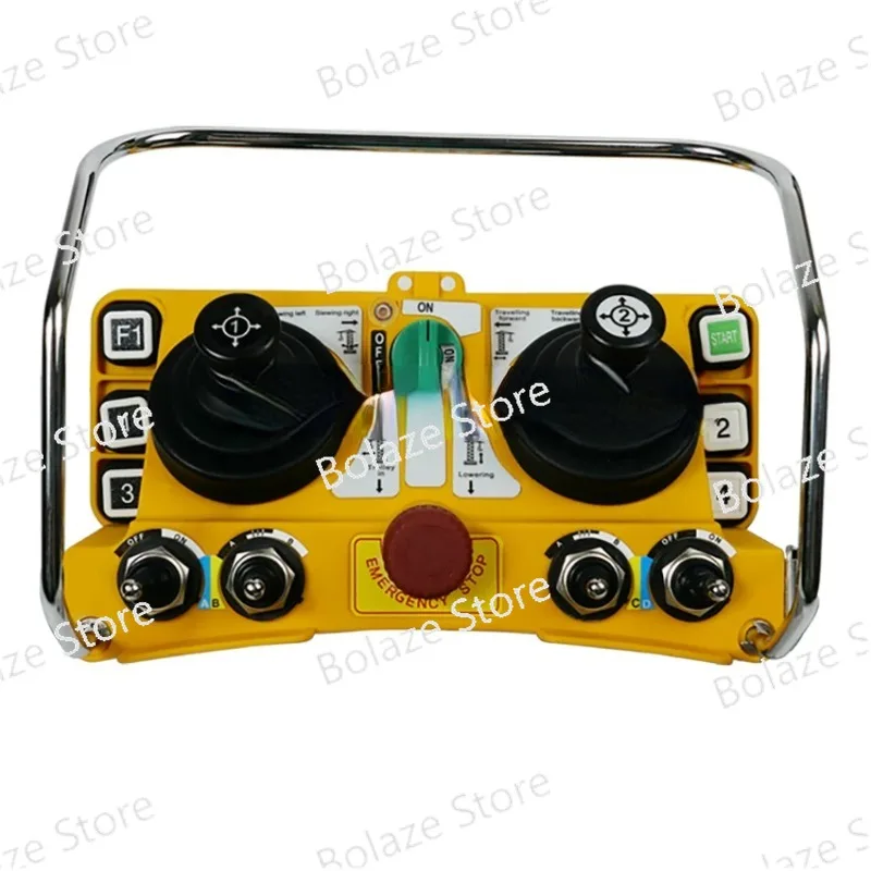 

F24-60 Tower Crane Wireless Remote Control 6 Buttons Dual Rocker Arm Waterproof Dustproof Industrial Wireless Remote Control