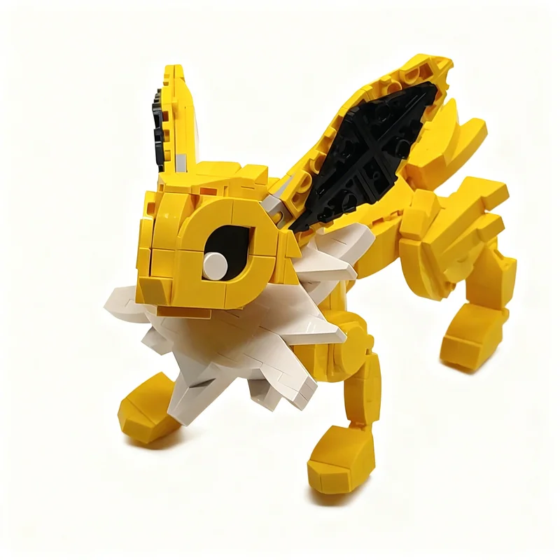 

NEW 406PCS MOC Creative Model Jolteon Custom Building Blocks Architecture DIY Assembly Display Gift Collectible Collection Set