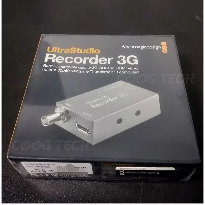 Blackmagic Design UltraStudio Recorder /Monitor/ Micro Converter Bidirectional SDI/HDMI 3G