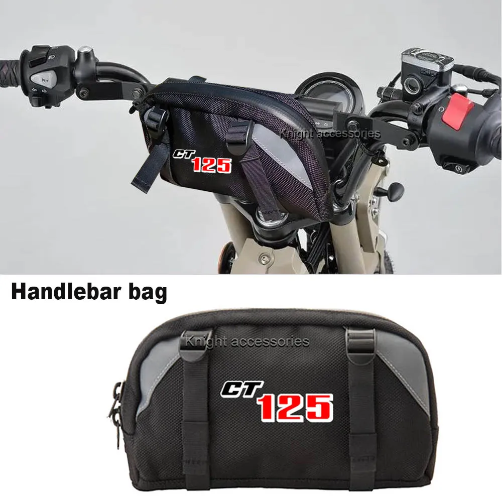 ct125 Motorcycle front handlebar bag multifunctional storage bag travel bag For Honda CT125 Trail 125 Hunter Cub