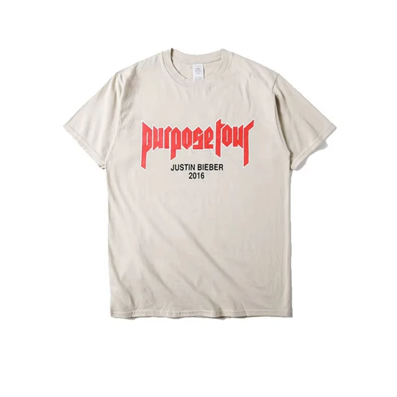 Bieber Purpose Tour T Shirt Women Casual Hip Hop Skateboard Streetwear My Mama Don't Like You Oversized Tee Y2k Tops