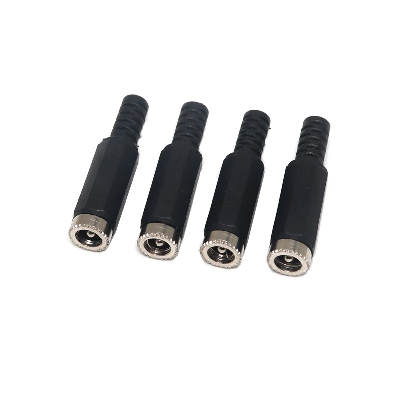 【10-5PCS】DC Power Male Jack 5.5X2.5MM 5.5X2.1MM Power Adapter Connector For Socket Repairs Tool 5.5*2.1mm 5.5*2.5mm