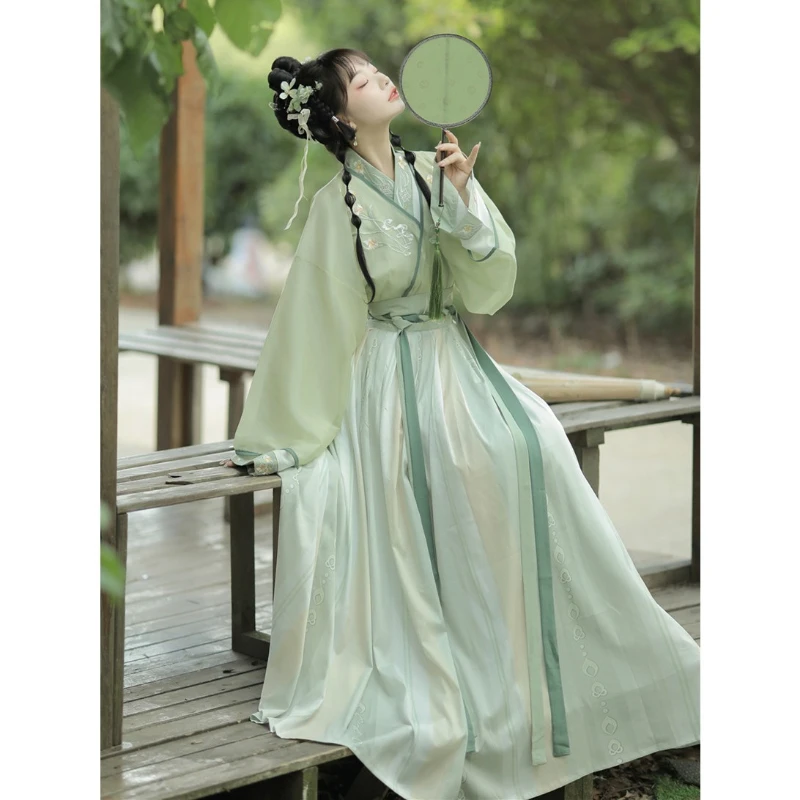 

Hanfu Women Chinese Traditional Ancient Tang Dynasty Princess Carnival Party Outfit Hanfu Dress Halloween Cosplay Costume