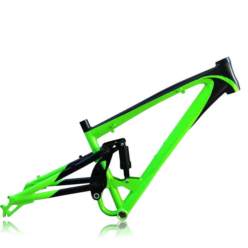 Kalosse Dropout Bike Frame, 135mm, 26 Inches, Full Suspension, Aluminum Alloy, Mountain Bicycle