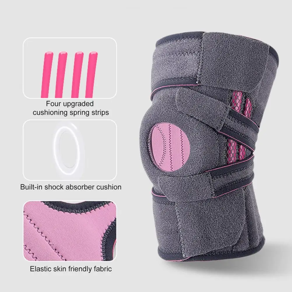 

Adjustable Knee Support Ergonomic Knee Pads Breathable Knee Support for Joint Pain Relief Adjustable Fastener Tape for Sports