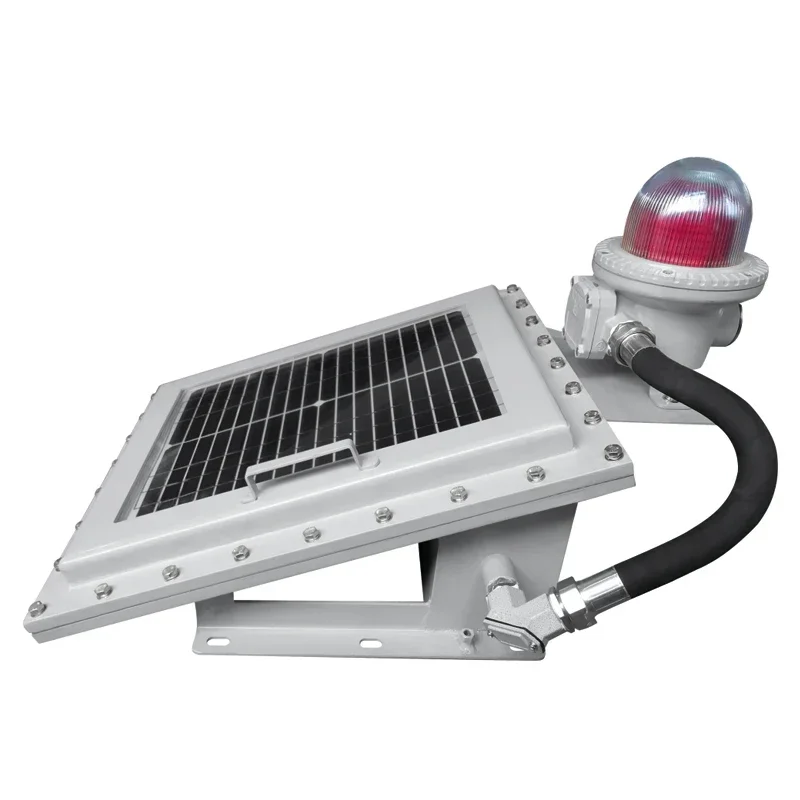 Aviation price beacon, flight lights, navigation obstacles, explosion-proof red aviation LED, airport lights, solar obst