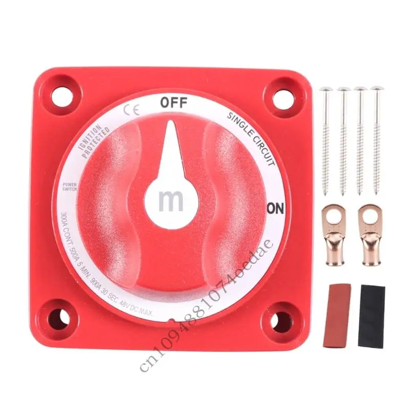 Battery Isolator Switches Disconnect 12-48V Power Cut Off Power Cut Isolator Switches Battery Isolator for Car Truck 