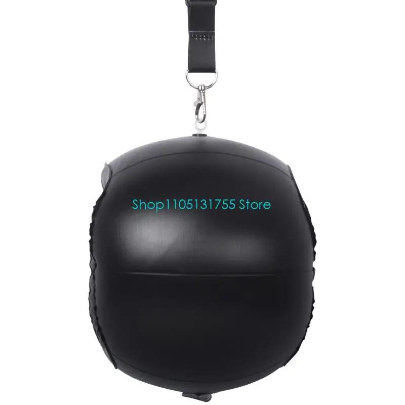 K0EF Inflatable Golf Swing Trainer Ball with Nylon Strap for Rhythm Practice