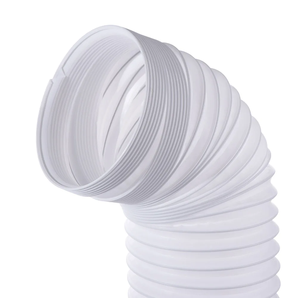 PP 130/150mm Duct Extension Pipe Flexible Extension Vent Hose for Mobile Air Conditioning Universal Extra Long