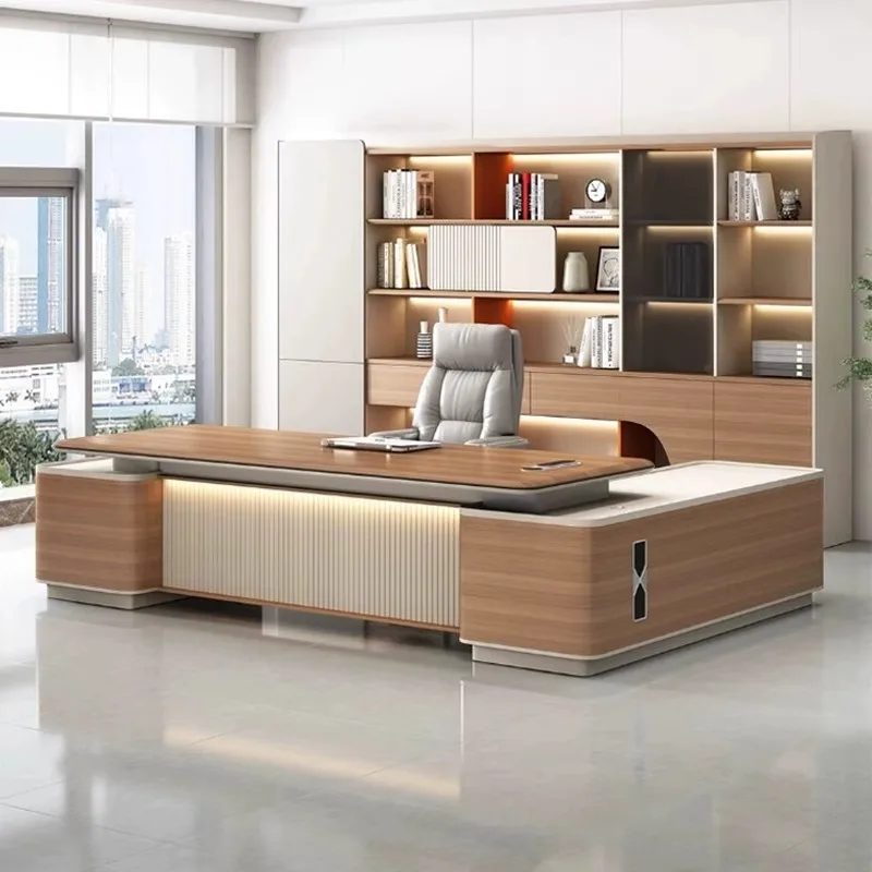 

Modern Desk Mid Centur Luxury Office Home Bureau De Travail Workstation Executive Cheap Wooden Desk Home Office Accessories