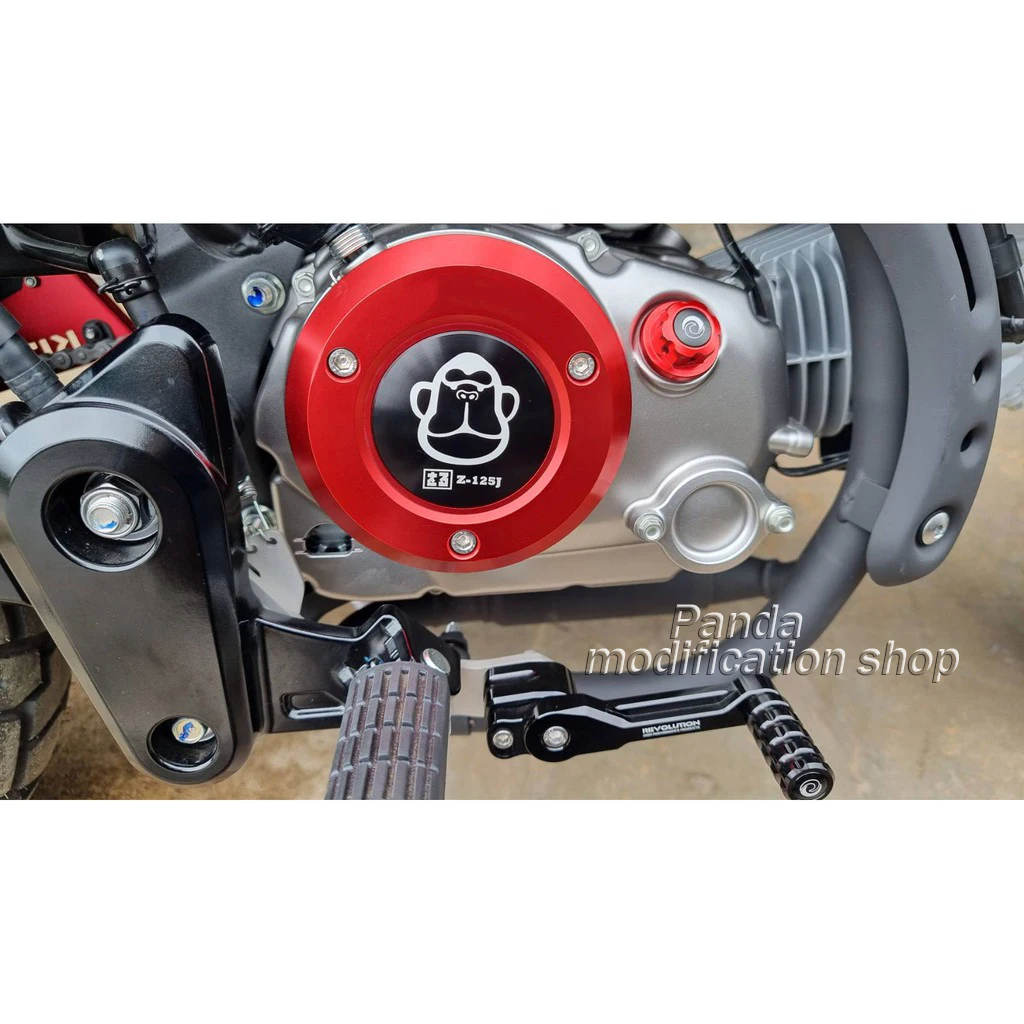 Akcesoria do HONDA monkey125 GROM MSX125 Osłona silnika Osłona silnika ze stopu aluminium (5 biegów)