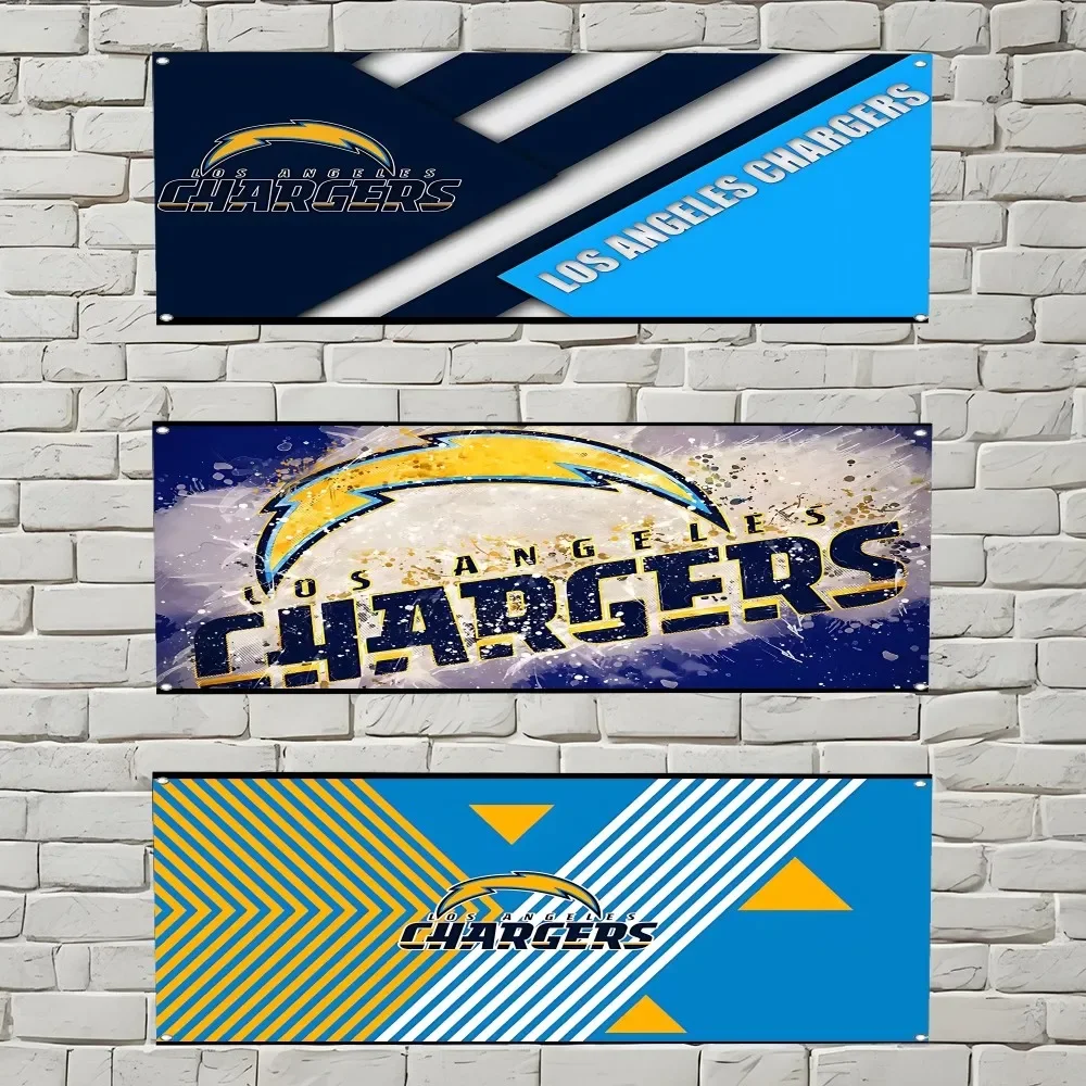 Los Angeles C-chargers-s Flag Flag Polyester Digital Printing Banner Wall Art Out Door Decoration