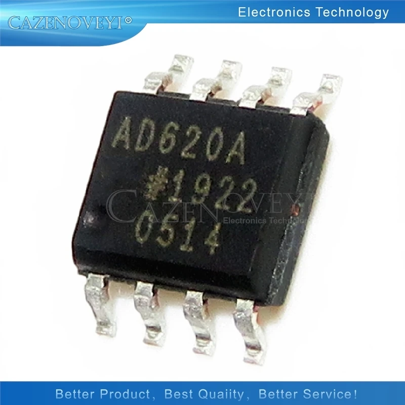 5pcs/lot AD620ARZ AD620AR AD620 SOP-8 In Stock