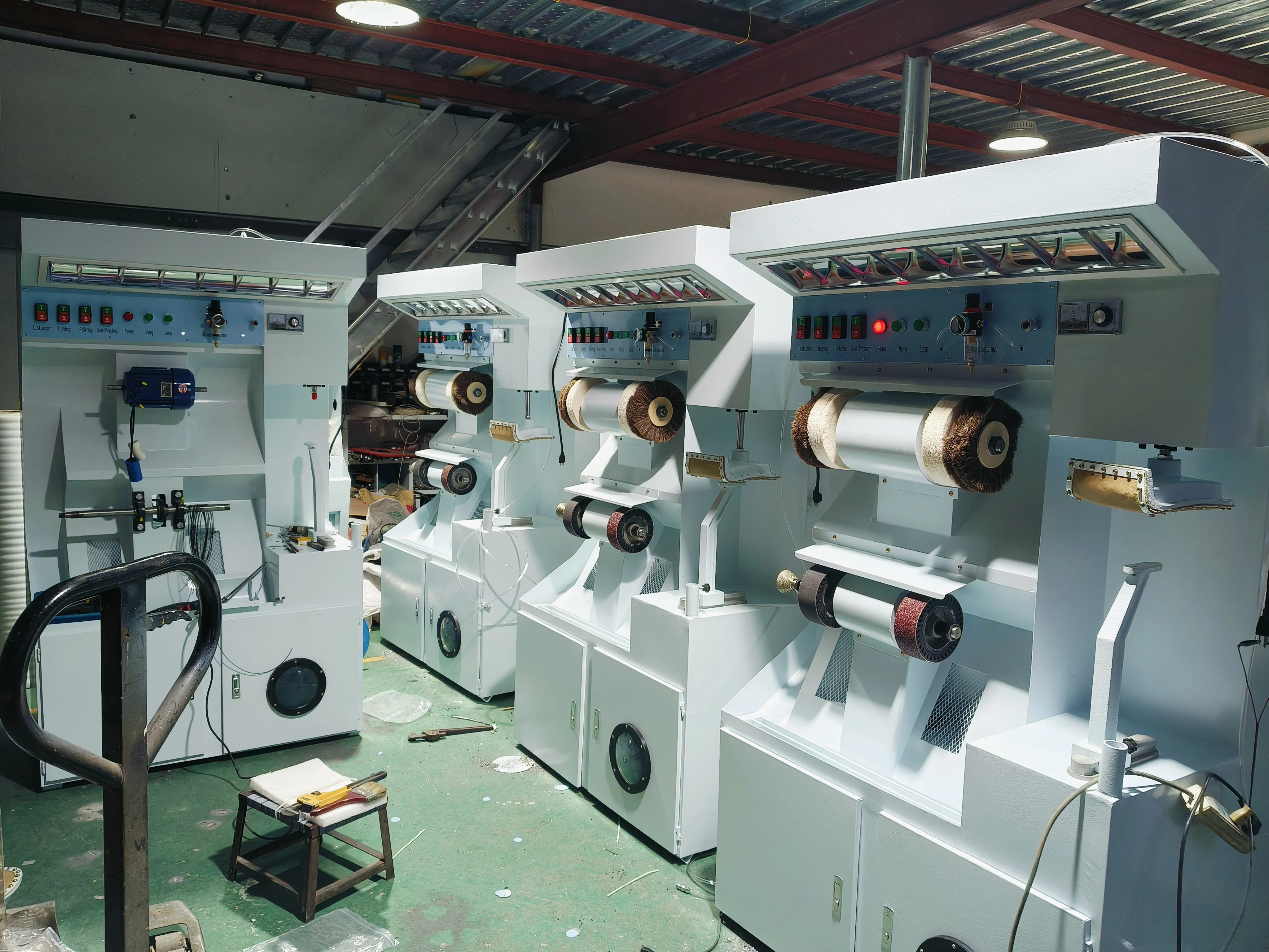 YT-158 Multi Functional Shoes Repair Machine Grinding/Polishing/Sole Pressing/Drying Oven All in One Shoe Sole Repair Machine