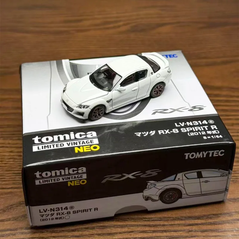 TLV Tomica Diecast 1/64 مقياس مازدا Rx-8 نوع Rs Supercar نموذج سبيكة مازدا Rx-8 نوع سباق السيارات نموذج ثابت جمع حلية #6