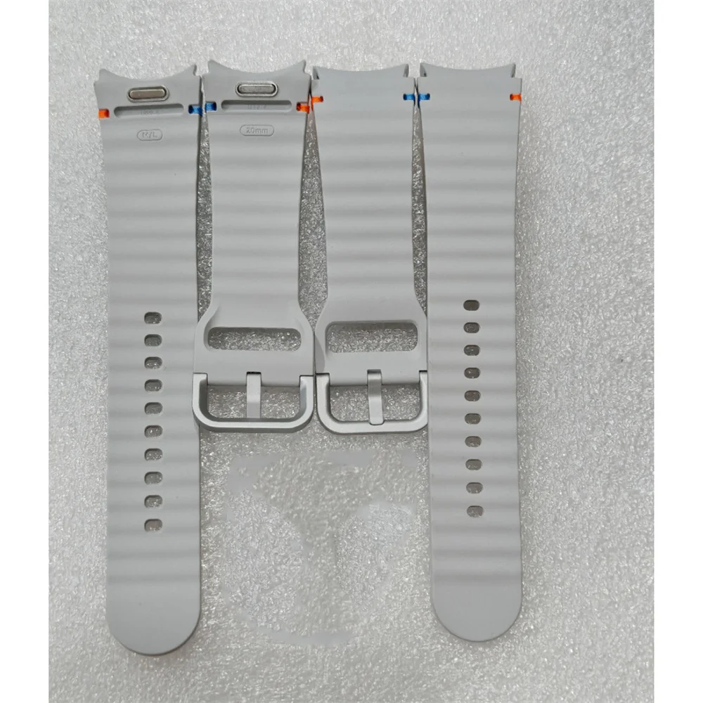 Per Samsung Galaxy Watch 7 cinturino in tinta unita sport e Fitness Smartwatch riparazione parti di ricambio cinturino taglia S/M o M/L