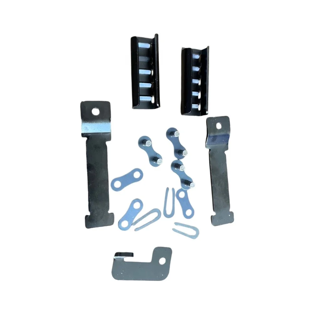 41B5669 Garage Door Belt Fastening Assembly Kit Includes Compression Clamps Quick Connect Links for LiftMaster