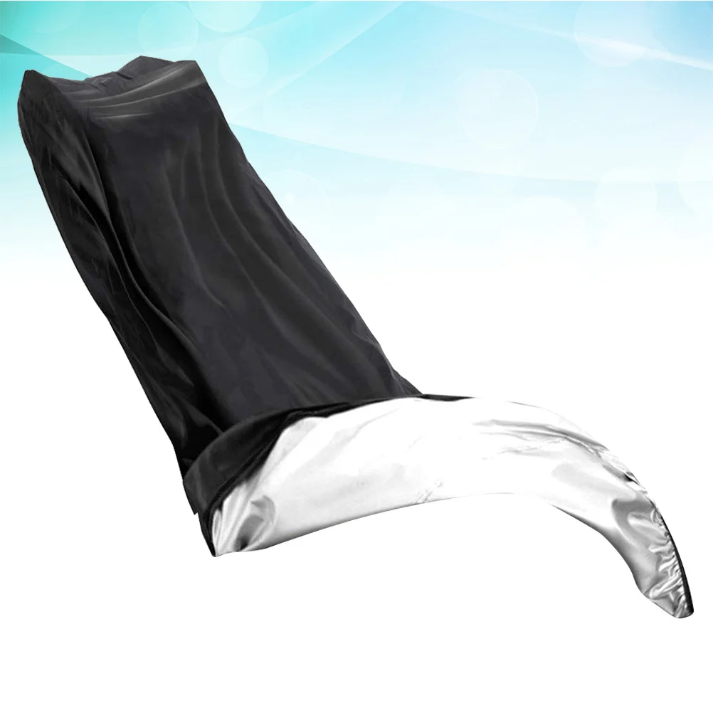 

Lawn Mower Cover Black Oxford Cloth Rainproof Sunproof Buckle Protective Outdoor Dust Hood for Gas Electric Roll Shears