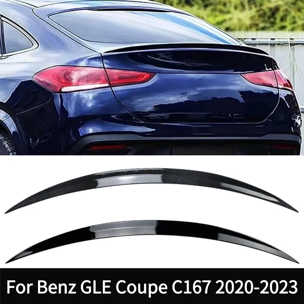 For  2020-2023 Mercedes Benz GLE Coupe C167 Rear Trunk Lid Spoiler AMG GLE350 GLE400 GLE450 GLE 53 GLE63 Car Tuning Accessory