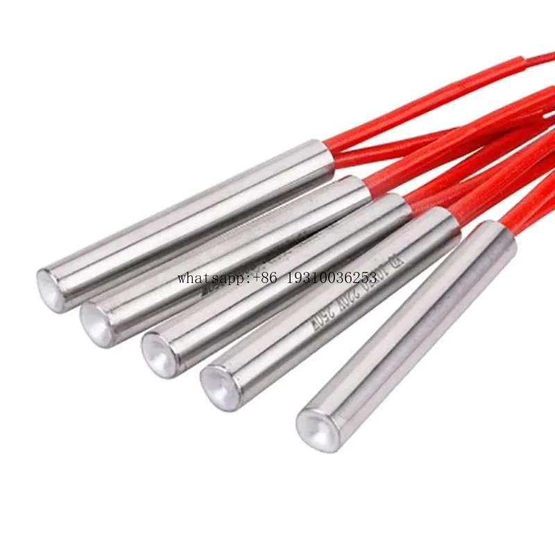 

Stainless Steel Single Head Electric Heating Tube Cartridge Heater For Packing Machinery