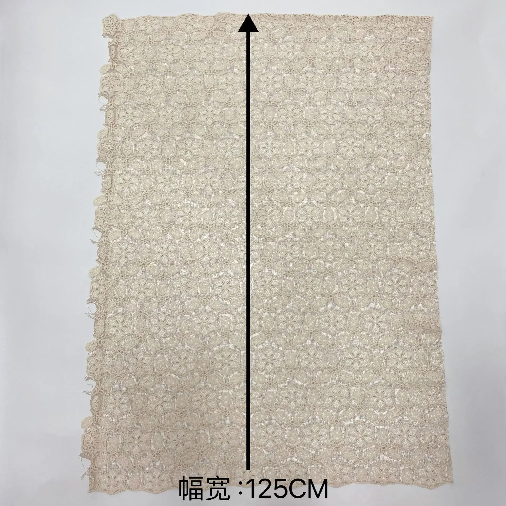 Lace hollow cotton thread lace new embroidery accessories skirt clothing retro American wholesale full water soluble lace