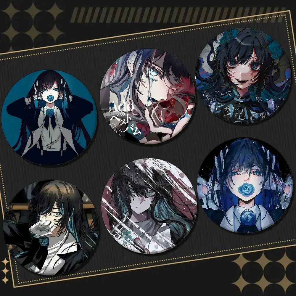 1Pc Ado Badges Pins… - image