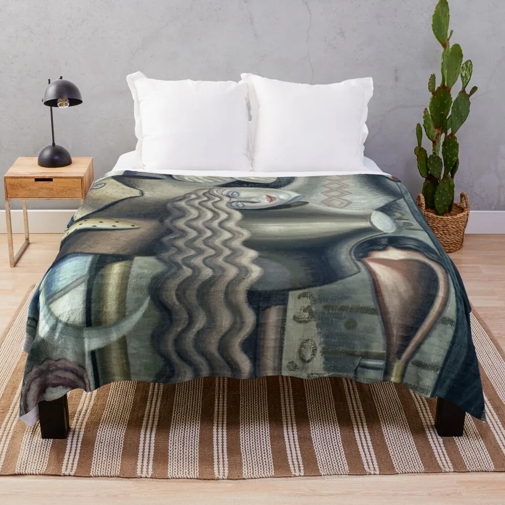 

maruja mallo artworks Throw Blanket Bed linens Cute Plaid Decoratives warm for winter Blankets