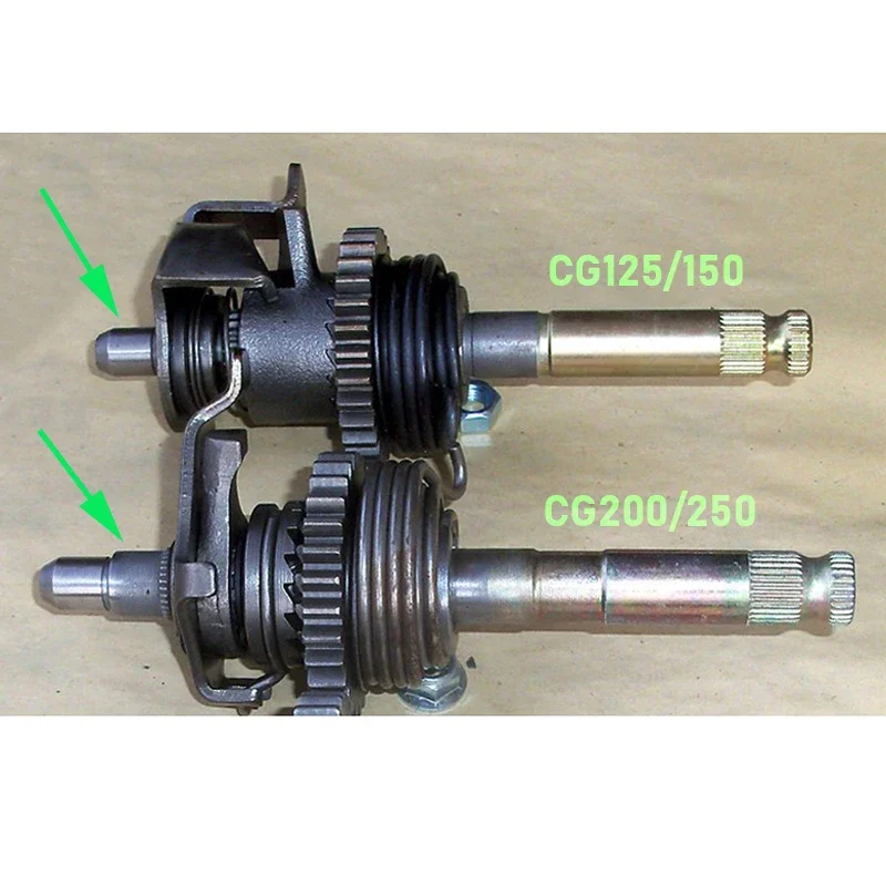 Шпиндель стартера удара мотоцикла для двигателя Wuyang Honda Lifan Dayun Loncin CG125 CG150 CG200 CGL125 SDH125 156FMI 162FMJ Шпиндель стартера удара мотоцикла для двигателя Wuyang Honda Lifan Dayun Loncin CG125 CG150 CG200 CGL125 SDH125 156FMI 162FMJ