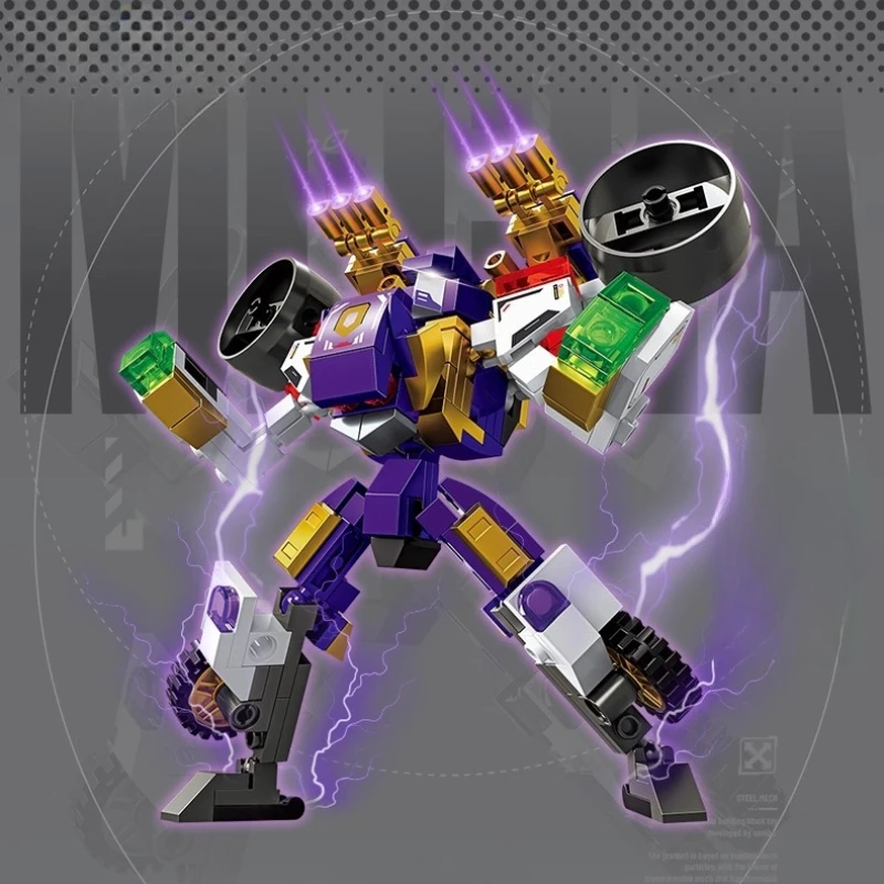 Sembo blocos de construção mechwarrior educacional crianças pequenas partículas montagem coleção modelo ornamentos brinquedos presentes aniversário