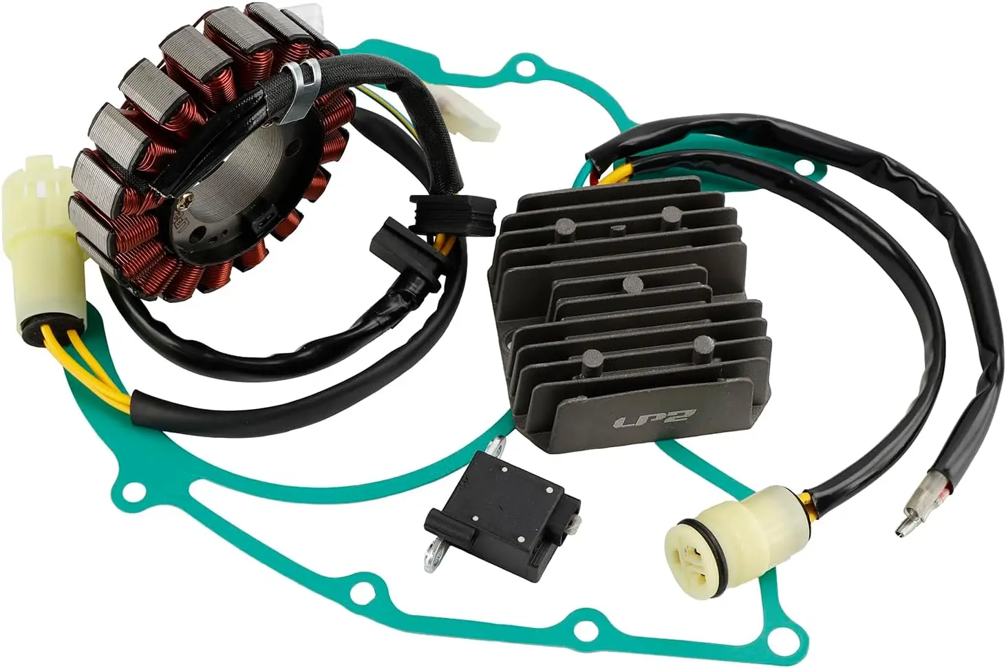 

Комплект прокладок магнето-регулятора для Honda TRX 300 EX 1993-2006, квадроцикл 2006 TRX300EX 31120-HM3-671 11395-HM3-670