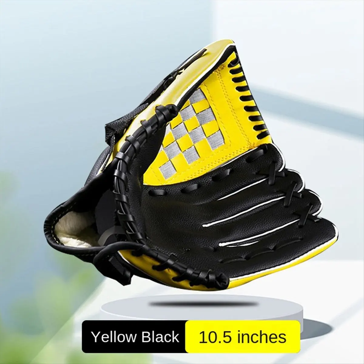 ABYB 10.5 بوصة قفازات البيسبول قفازات الميدان المهنية البيسبول والكرة اللينة بو اصطياد قفازات الأحمر والأزرق