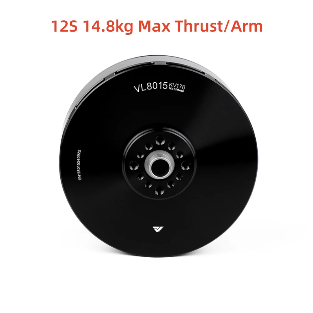 

T-MOTOR VL8015 KV170 Brushless 1200W BLDC Motor For Vtol UAV Fix-wing Multicopter Drones Accessories