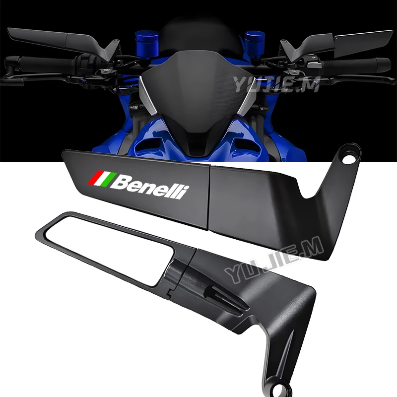 

Motorcycle CNC Rear View Mirrors HDMotorbike End Side Mirror For Benelli Trk 502 Trk502x Trk 702 702X 502 502X Leoncino 500 BJ50