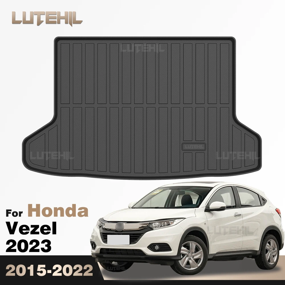 

For Honda Vezel 2015-2022 2016 2017 2018 2019 2020 2021 TPE Trunk Mat Mat Cargo Liner Protective Cover Waterproof Accessories