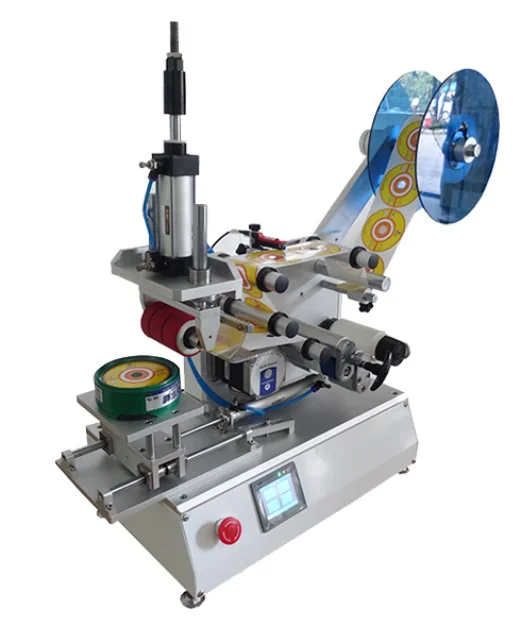 

Chinese supplier Semi-automatic flat-panel labeling machine and pneumatic surface labeling machine with coding printer