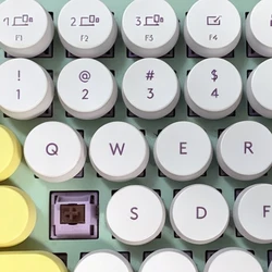 Purple Replacement Keyboard Laptop KEY & Clips For Logitech POP KEYS W A S D Z H S T O P Cap Keycap And Hinge