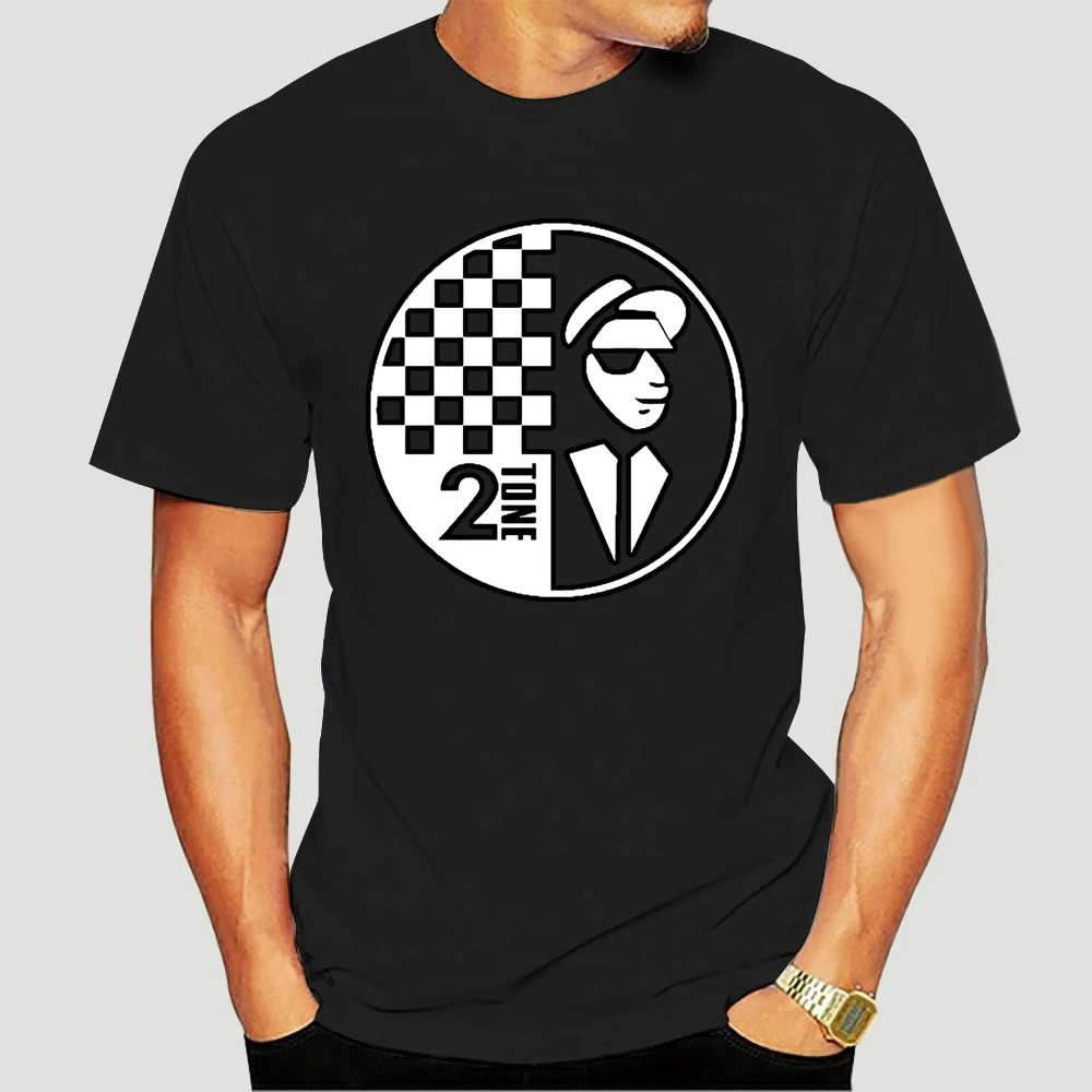 Funny Print Men T shirt Women cool tshirt The Specials Mens 2Tone T-Shirt Rude Boy Two Tone 2 Tone Ska Music Records Top 6517X