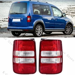 Car Taillight Accessories For Volkswargen VW Caddy Van FWD MK3 2011-2016 Rear Tail Light Stop Brake Tail Lamp Without Bulbs