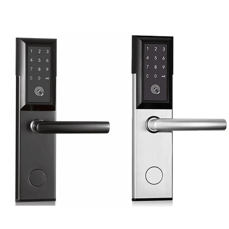 LACHCO Bluetooth Biometric Electronic Door Lock APP,Smart Fingerprint, Code, Key Touch Screen Digital  Door Lock HLM810