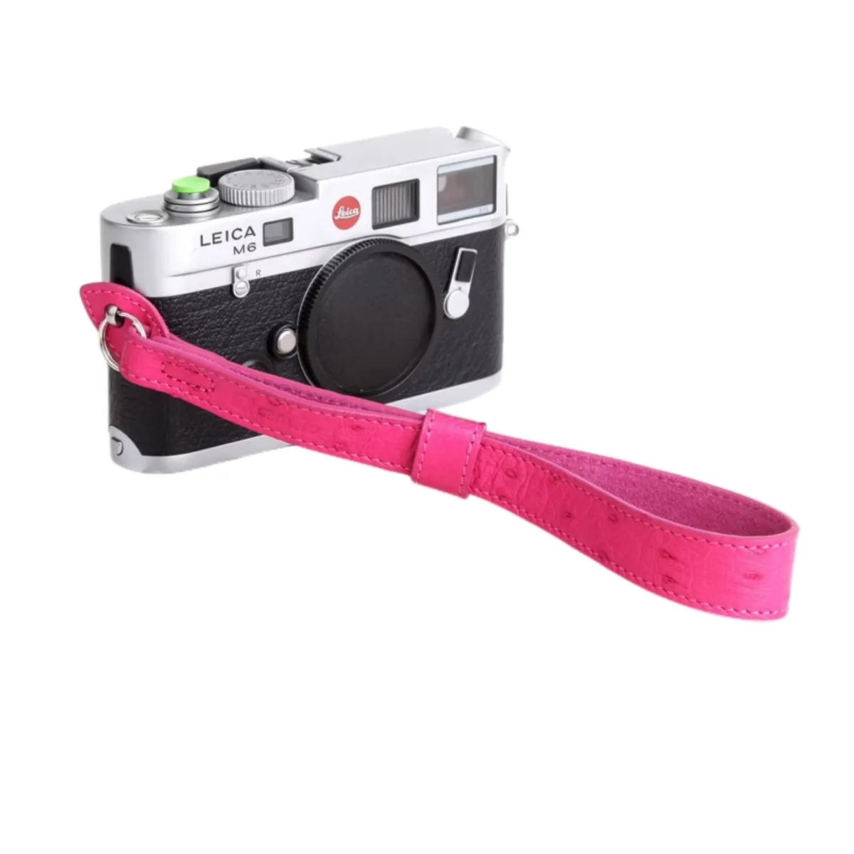 Camera Wrist Strap Micro Single Ostrich Leather Hand Rope Digital Retro Literary SLR Photography Camera Accessories