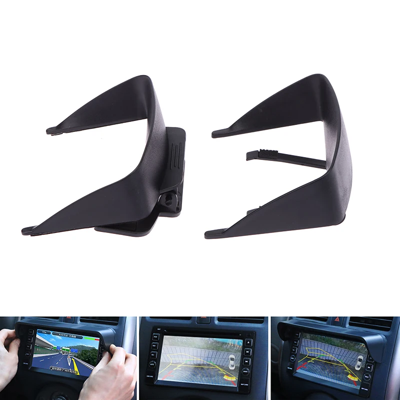 5/7 Inch Sun Shade Visor For Car GPS Navigator LCD Monitor Shield Universal Auto GPS Cover Blind Automotive Interior Supplies